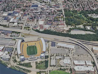 Pittsburgh City, USA (2023) 3D Model preview