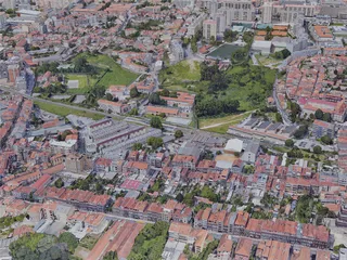 Porto City, Portugal (2022) 3D Model preview