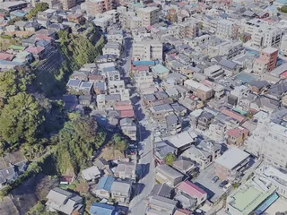 Yokohama City, Japan (2022) 3D Model preview