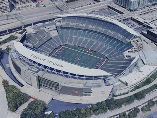 Cincinnati City, OH, USA (2023) 3D Model preview