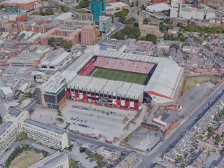 Sheffield City, UK (2022) 3D Model preview