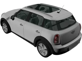 Mini Countryman (2011) 3D Model preview