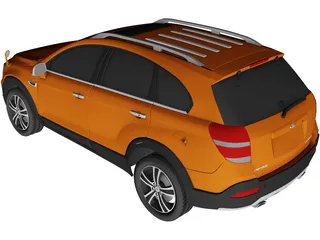 Chevrolet Captiva JP 3D Model preview
