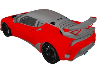Lotus Evora 3D Model preview