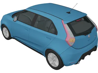 MG 3 (2014) 3D Model preview