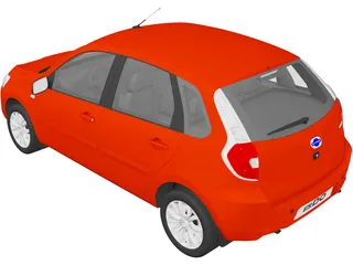 Datsun Mi-Do (2015) 3D Model preview