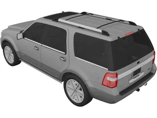 Ford Expedition (2015) 3D Model preview