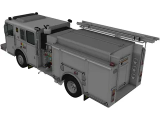 Seagrave Marauder II (2014) 3D Model preview