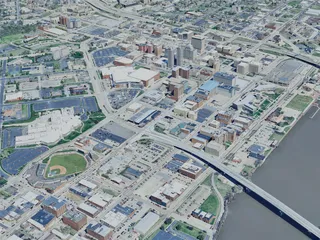 Peoria City, USA (2024) 3D Model preview