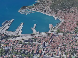 Split City, Croatia (2022) 3D Model preview