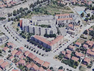 Zadar City, Croatia (2023) 3D Model preview