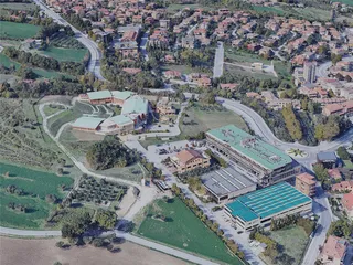 San Marino City, Italy (2022) 3D Model preview