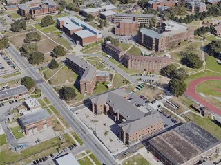 Tallahassee City, USA (2023) 3D Model preview
