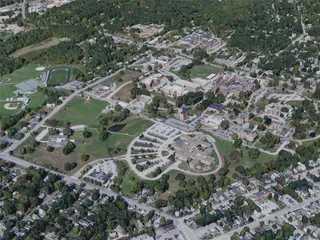 Concord City, NH, USA (2023) 3D Model preview