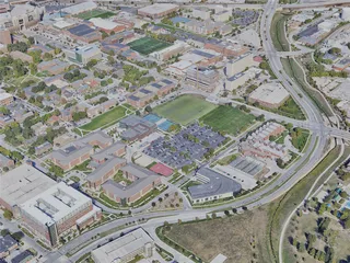 Lincoln City, NE, USA (2022) 3D Model preview