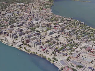 Madison City, WI, USA (2023) 3D Model preview