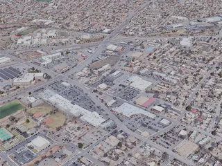 Santa Fe City, NM, USA (2023) 3D Model preview