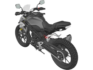 Honda CB300R (2017) 3D Model preview
