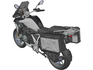 BMW R 1250 GS (2019) 3D Model preview