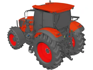 Zetor Crystal HD 3D Model preview