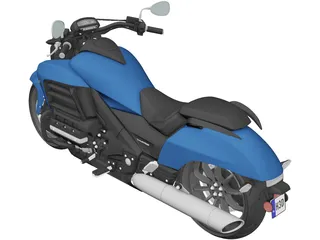 Honda Valkyrie GL1800C (2015) 3D Model preview