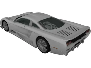 Saleen S7 Twin Turbo (2009) 3D Model preview