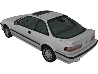Acura Integra Coupe (1991) 3D Model preview
