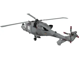 AgustaWestland AW159 Lynx Wildcat 3D Model preview