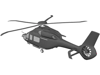 Airbus Helicopters H160 3D Model preview