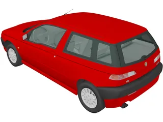 Alfa Romeo 145 (1994) 3D Model preview