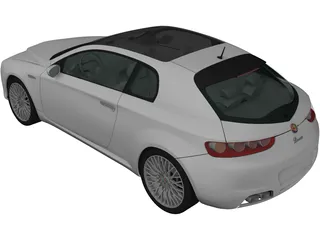 Alfa Romeo Brera (2011) 3D Model preview
