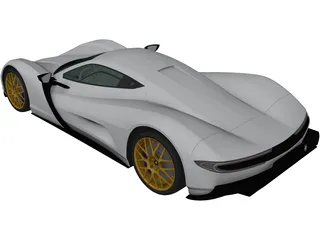 Aspark Owl (2020) 3D Model preview