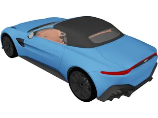 Aston Martin Vantage Roadster (2021) 3D Model preview