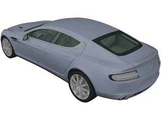 Aston Martin Rapide (2010) 3D Model preview