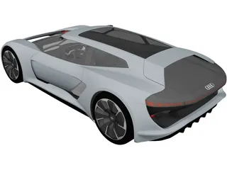 Audi PB 18 e-tron (2018) 3D Model preview