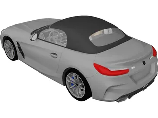 BMW Z4 M-Sport (2019) 3D Model preview