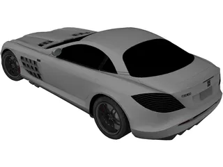 Mercedes-Benz McLaren SLR 3D Model preview