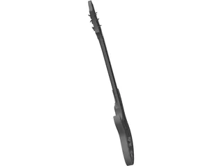 Electric Guitar 3D Model preview