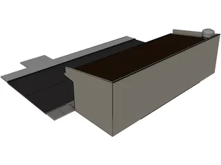 Laundry Shop 3D Model preview