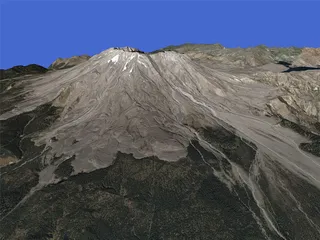 Mount St.Helens 3D Model preview