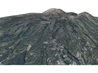 Mount Vesuvio 3D Model preview