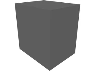 Elevator Cab 3D Model preview