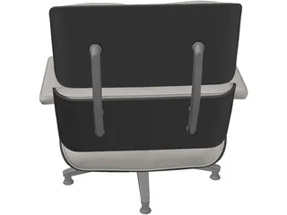 Leather Seat 3D Model preview