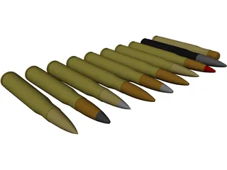 Ammo Pack 3D Model preview