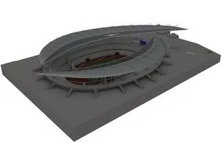 Stadium 3D Model preview