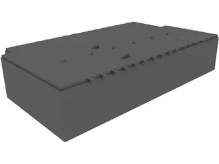 Titanic Swiming Pool 3D Model preview