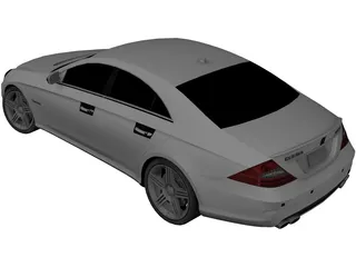 Mercedes-Benz CLS 6.3 AMG 3D Model preview