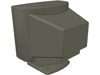Computer Monitor 3D Model preview
