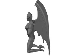 Vampire 3D Model preview