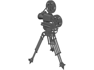 Film Projector 3D Model preview